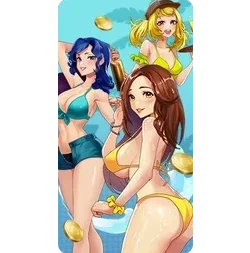 Ikon game slot Bikini Queens
